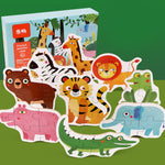 Children Education Wood Puzzle Set