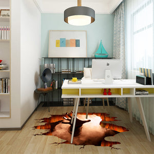 Halloween Floor Decorative Stickers