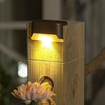 Innovative solar embedded outdoor waterproof light