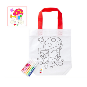 DIY Painting Non-Woven Bag for Children