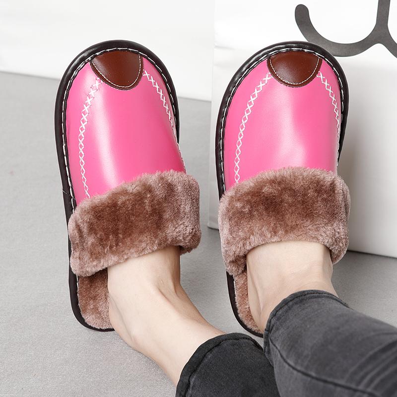 The Indoor Thick-Soled Warm Home Lovers Shoes Slippers