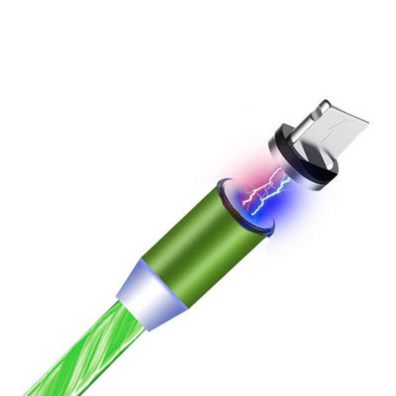 LED Magnetic 3 in 1 USB Charging Cable