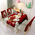 Christmas Tablecloth Chair Cover Decoration